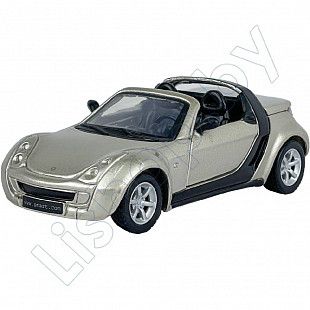 Машинка инерционная Maisto 1:31 Smart Roadster (21001) gold