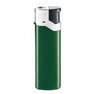 Зажигалка пьезо многоразовая U-80 HC5 green