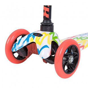 Самокат-кикборд Novatrack Disco-kids Graffiti 120H.DISCOKIDS.WMC8