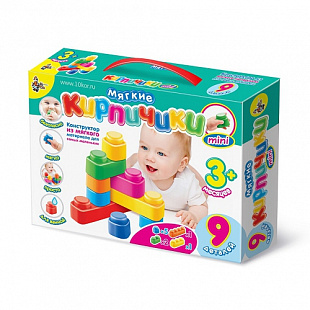 Конструктор мягкий Десятое Королевство Мягкие кирпичики 02670