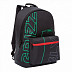 Городской рюкзак GRIZZLY RQ-007-1 /2 black/red