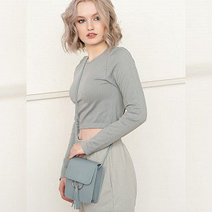 Сумка женская Ors Oro OMS-0171 grey