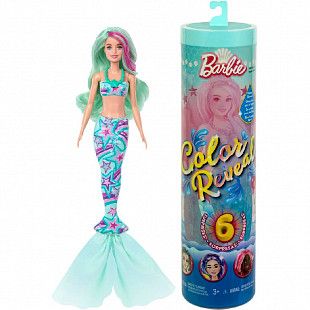 Кукла Barbie Color Reveal Тайны моря (HRK12 HRK13)