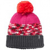 Шапка детская Jack Wolfskin Hopewell Cap Kids pink fuchsia