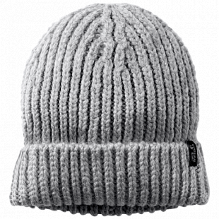 Шапка женская Jack Wolfskin Wintertide Cap Women light grey