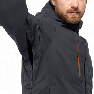 Куртка мужская Jack Wolfskin Troposphere Men ebony