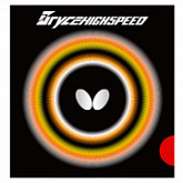 На картинке изображен Накладка для ракеток Butterfly Bryce Highspeed red Накладка для ракеток Butterfly Bryce Highspeed red