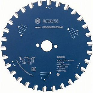 Диск пильный Bosch 165х2 см 30 зубьев 2608644366