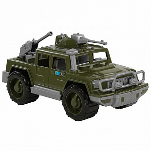 Автомобиль-пикап Полесье Защитник военный с 2-мя пулемётами (KZ) 63960