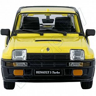 Машинка Bburago Renault 5 Turbo (18-21088) yellow