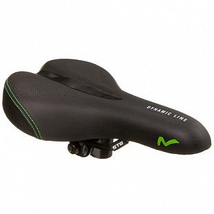 Седло Novatrack black/green КЛ98732