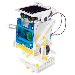 Французские опыты Bondibon Науки с Буки Солнечный Робот 14 в 1 ВВ2289