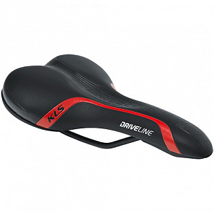 Седло Kellys Driveline black/red ZKE78837