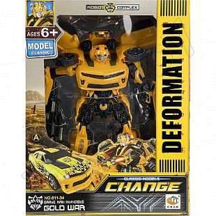 Робот-трансформер UniToys (611-34A) yellow