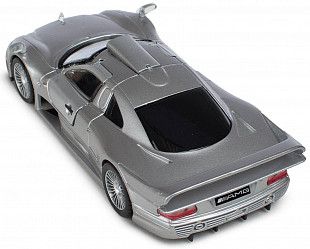Масштабная модель автомобиля Maisto 1:24 Мерседес CLK-GTR (31949) grey