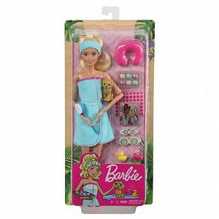Кукла Barbie Релакс Сауна GKH73 GJG55