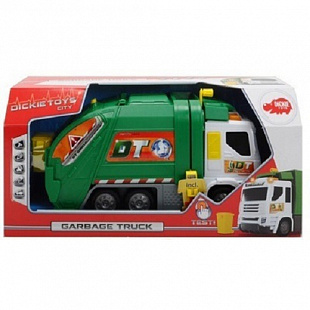 Игрушка Dickie Toys Мусоровоз функциональный 30 см (203746002)