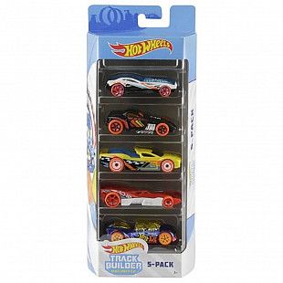 Набор машинок Hot Wheels Track Builder 5 шт. (1806 GHP53)