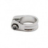 Зажим подседельный Uno SC-201 28,6мм под шестигранник silver ZTB12121