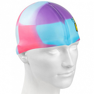 Шапочка для бассейна (плавания) детская Mad Wave Multy Junior purple