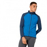 Спортивная куртка мужская Jack Wolfskin Hydro Hooded Light Jacket M brilliant blue