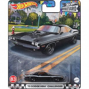 Машинка Hot Wheels '70 Dodge Hemi Challenger (GJT68 HKF25)
