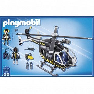 Игровой набор Playmobil Тактическое Подразделение: Вертолет 9363