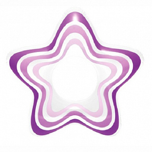 Надувной круг Intex Star Rings 59243NP purple