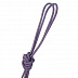 Скакалка для художественной гимнастики Pastorelli New Orleans Metallic 3 м purple/silver