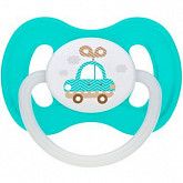 Пустышка Canpol babies Toys Силиконовая Симметричная 18+ мес. (23/293) turquoise old