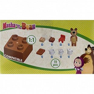 Конструктор BIG toys Маша и Медведь (800057090) №2