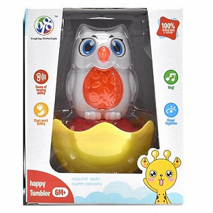 Игрушка неваляшка 618-35 Grey/Yellow