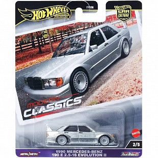 Машинка Hot Wheels Premium 1990 Mercedes-Benz 190 E 2.5 Evolution II (FPY86 HRV98)