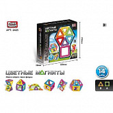 Магнитный конструктор Play Smart Цветные Магниты 2425