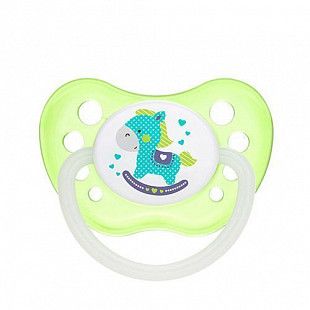 Пустышка Canpol babies Toys Латексная Ортодонтическая 0-6 мес. (23/259) green