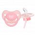 Пустышка анатомическая силиконовая Canpol babies Pastelove 0-6 мес. (22/419) pink