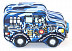 Пенал-копилка Ausini VT18-11014 blue