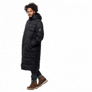 Пальто мужское Jack Wolfskin Kyoto Coat M black