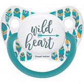 Пустышка Canpol babies Wild Nature Силиконовая Симметричная 6-18 мес. (23/289_tur) turquoise