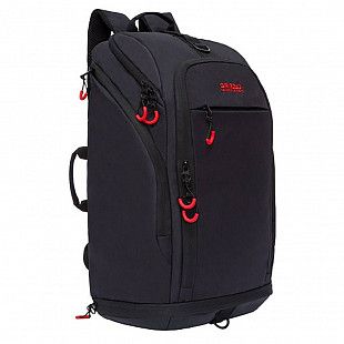 Рюкзак GRIZZLY RQ-906-1 black/red