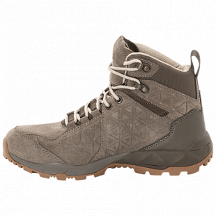 Ботинки женские Jack Wolfskin Cascade Hike Lt Texapore Mid W beige / coconut brown