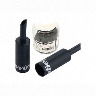 Наконечник оболочки троса переключателя Jagwire 5мм с защитой троса, black 1 шт., BOT060BJ