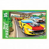 Макси-пазлы Рыжий Кот Гоночные машины ПМ-6362