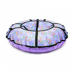 Тюбинг Triumf Active Люкс Pro Ракеты 100см во5672-4 violet