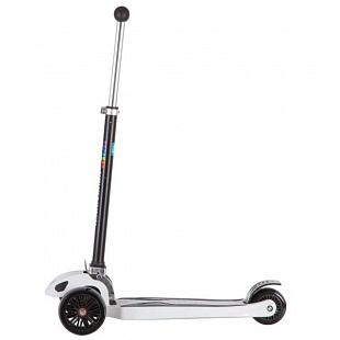 Самокат-кикборд Novatrack RainBow Подростковый Складной White 120SW.RAINBOW.WT8