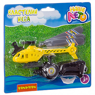 Вертолёт Bondibon с запускающим устройством "Властелин неба" серии "Наше Лето" 8033