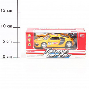 Игрушка пластмассовая на батарейках машина гоночная Track Legend  0535C
