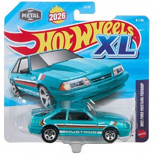 Машинка Hot Wheels 1992 Ford Mustang Foxbody (JKL02 JKL05)