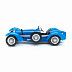 Коллекционная машина Bburago 1:18 Bugatti Type 59 1934 (18-12062) blue