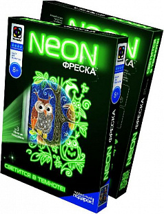 Творческий набор Fantazer 67763 Неон фреска «Ночные посиделки» 430003